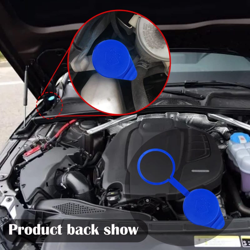 TOPCNOEM Windshield Washer Fluid Reservoir Cap - KT1Z17632A  CP9Z-17A605-A  Replacement For Ford Focus 2012-2018 - Image 4